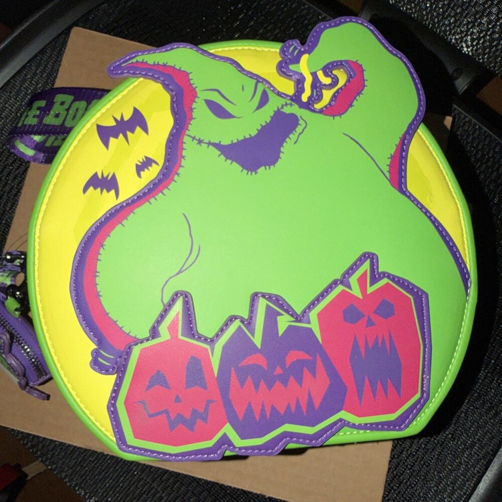Disney DCA Oogie Boogie Bash 2025 Loungefly Convertible Crossbody Back Pack NWT